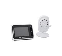 Moniteur bébé 308BM Body Tracking Détection sonore Wi-Fi 360° Blanc