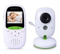 Moniteur Bébé Caméra De Garde D’enfant Vidéo Bidirectionnelle Ecran 2.0 Pouces Batterie De 20 Heures Blanc G