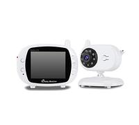 Moniteur Bébé LCD HD 3,5 Pouces Avec Interphone Vocal Bidirectionnel Vidéo Et Audio Détection Automatique De La Température De Vision Nocturne