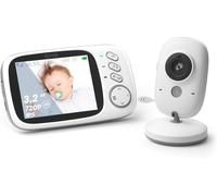 Moniteur Bébé Vidéo 3,2'' 1000Mah Caméra Avec Capteur De Température