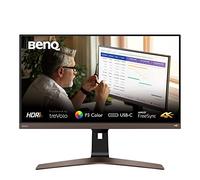Moniteur BenQ EW2880U (28 pouces, 4K UHD, IPS, P3 Wide Color, USB-C Charging, DP / HDMI, réglable en hauteur) Compatible avec MacBook
