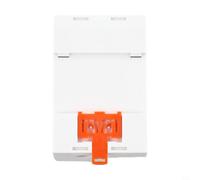 Moniteur Consommation Électrique 100A pour temps Réel Moniteur | BoÃ®tier ABS ignifuge pour robuste, puce prÃ©cise, plage 40-300V, pour idÃ©al pour tableaux Ã©lectriques sÃ©curisÃ©s