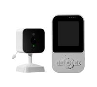 Moniteur d ' entretien de pièce intérieure avec caméra, 2.4 inches | Alerte sonore, visualisation en basse lumière et assistance à la conversation pour les parents pendant l ' heure du
