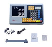 moniteur d'affichage DRO 3 axes, haute résolution de précision, application polyvalente pour les machines CNC, GCS906-3 Afficheur DROCâble d'alimentationCouvercle d'affichageManuel d'utilisationBras d
