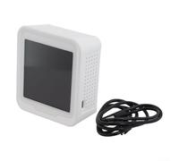 Moniteur d'air intérieur 10 en 1 avec connectivité WiFi, capteur PM2 5 PM10, capteur de température et détection AQI (blanc)