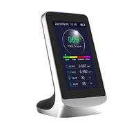 Moniteur d'air précis - Grand écran LCD avec fonction historique pour compteur d'air domestique