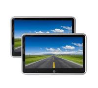 Moniteur D'appui-tête De Voiture 11,6 Pouces 1080P HD LCD Écran Tactile Automotivo Affichage Siège Arrière Lecteurs Vidéo Installation Facile pour Les Voyages(10.1 inch 2 Monitor)