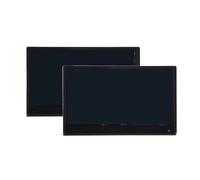 Moniteur D'appui-tête Écran IPS Affichage du Véhicule avec Sortie HDMI WiFi Bluetooth Miroir Lecteur Vidéo De Siège Arrière Voiture(2 PCS Black 13.3)