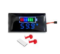 Moniteur de batterie 12V - moniteur de batterie voltmètre numérique, voltmètre pour amis, maison, fête des mères, bureau, action de grâces