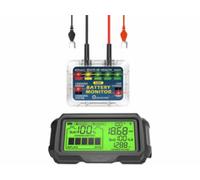 Lescars : Moniteur de batterie auto 12 V avec écran solaire sans fil G