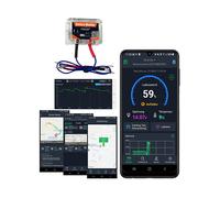 Moniteur de batterie auto connecté pour batteries 12 V - Lescars