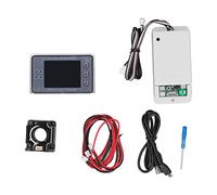 Moniteur de batterie de coulomètre sans fil de voltmètre 2,4 pouces Écran LCD 500V Hall Sensor Buzzer Alarm pour véhicule électrique RV Lithium Battery Test (500A)