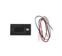 Moniteur de Batterie Marine,Jauge LCD pour Batterie Lithium avec Capteur de Température - Jauge de en Temps Réel pour Véhicules de Golf Automobiles Marins Bateaux