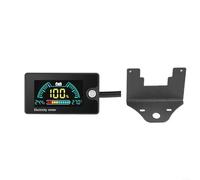 Moniteur de batterie numérique pour voiturettes de golf, 8 à 100 V CC avec grand écran LCD, étanche pour conception de surface pour camping-cars et camions (B)