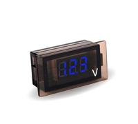 Moniteur de batterie professionnel 12 V/24 V avec précision de 0,1 V, suivi en temps réel et boîtier ABS solide, voltmètre, jauges de tension de moto