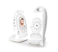 Moniteur De Bébé Vidéo Portable 2 Pouces LCD Interphone Vocal Bidirectionnel Vision Nocturne Automatique Sans Interférence