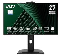 MSI Moniteur de bureau Pro MP275QPDGDE – 27" QHD IPS 100 Hz USB-C PD98W HDMI/DP Webcam