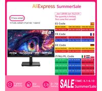Moniteur de bureau TITAN ARMY P2418C, écran CSOT IPS 23,8 pouces 1920*1080 16:9, 144 Hz, HDR400, 6 modes de scénario, prend en charge le support VESA P2418C
