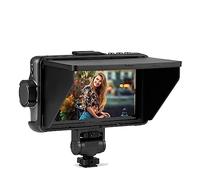 Moniteur de Caméra, DC-550/DC-550 Pro moniteur LCD 5.5 pouces haute luminosité 1920 * 1080 Full HD 3D LUT surveillance du Zoom d'image for appareil photo reflex numérique(DC-550 Pro)