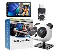 Moniteur De Caméra De Siège De Voiture, Système De Visualisation De Siège Arrière Pour Enfant, Objectif Grand Angle 1080P De 150 Degrés Avec Configuration Plug And Play, Conception ABS Pour Les Voyage