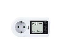 Moniteur de consommation d’énergie avec grand écran clair Alecto EM-17 Blanc Blanc