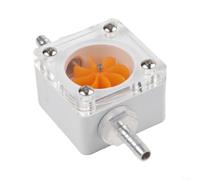 Moniteur de débit d'eau en temps réel/pour machine à graver/, connecteur pagode en laiton / avec boîtier résistant à la rouille, indicateur de refroidissement d'eau pour broche et systèmes PC / (6 mm)