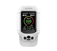 Moniteur de détecteur de gaz 8 en 1 testeur de gaz d'ozone Professionnel détecteur de qualité de l'air PM2.5 PM10 PM1.0 TVOC O3 capteur d'ozone hygrothermographe Moniteur avec écran LCD