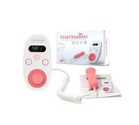 Moniteur De Fréquence Cardiaque F¿Tale Portable 2.0mhz, Doppler, Détecteur Sonore De La Fréquence Cardiaque Du Bébé Pendant La Grossesse, Écran Lcd, Pas De Radiation