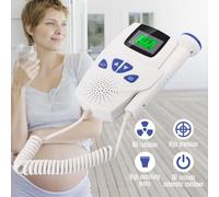 Moniteur De Fréquence Cardiaque Portable Pour Bébé Enceinte, Doppler Domestique, 2.5mhz, Détecteur D'ultrasons