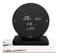 Moniteur De Humedad Y Temperatura WiFi - Medidor De Clima Interior Con Sensor Preciso Y Control Remoto Por App | Idéal Para El Hogar U Oficina