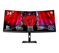 Moniteur de jeu incurv Xiaomi G34WQi 34 pouces, vue panoramique ultra-large 21: