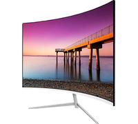Moniteur de jeu incurvé, 27 pouces, résolution 1920 x 1080, fréquence de rafraîchissement de 75Hz, FYHXele FY27FMC-B, prise UE