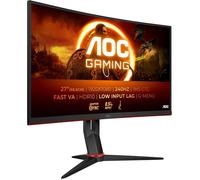Moniteur de jeu incurvé - AOC - 27 pouces - 280Hz - 0,3 ms MPRT - HDR10 - Freesync Premium - 1920x1080 - VA - Incurvé