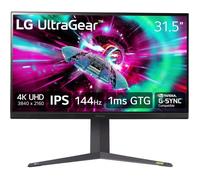 LG 32GR93U-B écran plat de PC 80 cm (31.5") 3840 x 2160 pixels 4K Ultra HD LCD Noir