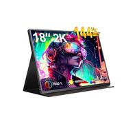 Moniteur de jeu portable 18 2K 144 Hz, 100 % DCI-P3 pour ordinateur portable PC mobile Mac Xbox