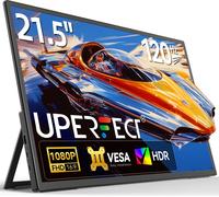 Moniteur de jeu portable, écran 21,5 pouces, fréquence de rafraîchissement de 120Hz, 120Hz, prise Eu