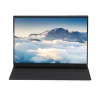 Moniteur de Jeu Portable, Moniteur Portable Grand Angle 2,5K 178 Degrés avec étui de Protection en PU, Moniteur de Jeu D'Ordinateur USB C pour Ordinateur Portable pour One