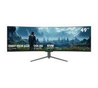 Ecran de jeu TITAN ARMY C49SHC Avec panneau CSOT HVA Écran surdimensionné 32:9 Résolution DFHD Taux de rafraîchissement de 144 Hz et technologie de synchronisation adaptative