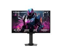 TITAN ARMY G2785S Moniteur de Jeu Plat 16:9 QD-OLED QHD 240 Hz - 26,5 Pouces - Ergonomie Flexible