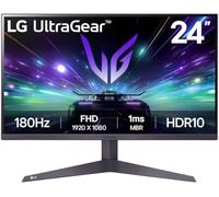 LG Ultragear™ 24GS50F-B.AEUQ Ecran PC Gaming 24" - Dalle VA résolution FHD (1920x1080), 5ms GtG 180Hz, HDR 10, NTSC 72% (CIE1931), AMD FreeSync, inclinable, DisplayPort 1.4, HDMI 2.0 (2)