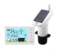 Moniteur de niveau de réservoir d'eau avec panneau solaire et plage de mesure précise pour une performance fiable