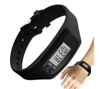 Moniteur de pas - Écran LCD pour fitness | Montre légère à grand écran avec fonction podomètre, compteur d'activité pour les voyages quotidiens, les trajets quotidiens, les trajets en week-end, la
