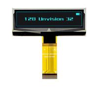 Moniteur de projet Visualiseur bleu 2, 23 pouces 128 x 32, liaison FPC 24 broches, panneau de garniture 3, 3 V pour service intégré, dispositions de contrôle de diagnostic