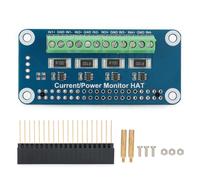 Moniteur de puissance complet, conçu pour les modèles Raspberry Pi. L'interface I2C/SMBus facilite l'intégration et la détection multicanaux