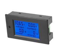 Moniteur de Puissance de Circuit Numérique, Pzem-031 Module de Multimètre Cc Lcd Alimentation/Tension/Courantomètre, 20A 6.5-100V Dc, 0-2000W Kwh Jauge