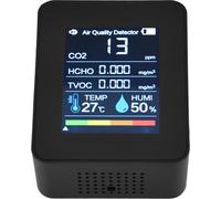 moniteur de qualit ? de l?air 8 en 1 avec capteur de gravit ? d?tecteur de dioxyde de carbone CO2 HCHO TVOC PM2.5 testeur d?humidit ? de temp?rature