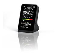 Moniteur de qualité de l'Air 4 en 1, Détecteur de CO2, Moniteur de Dioxyde de Carbone TVOC Température Humidité, Batterie Rechargeable 2500 mAh USB-C pour Maison Bureau Salle de Sport Voiture