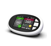 Moniteur de qualité de l'air avec écran LCD, détecteur de CO2, de température et d'humidité, alarmes visuelles et sonores for Le Travail et la Maison. Temps de réponse Court