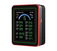 Moniteur de qualité de l'air, CO/CO2/HCHO/TVOC//PM0.3/PM1.0/PM2.5/PM10