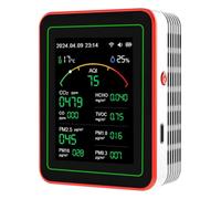 Moniteur de qualité de l'air, CO/CO2/HCHO/TVOC//PM0.3/PM1.0/PM2.5/PM10